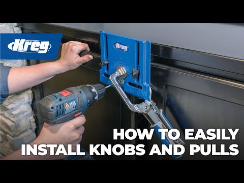 Quick Tip: How to install knobs on cabinet doors