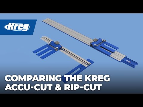 Comparing The Kreg Accu-Cut & Rip-Cut - What's The Difference?