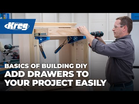 Basics of Building: Add drawers to your project easily