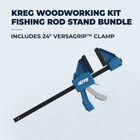 Woodworking Kit - Fishing Rod Stand Bundle, , hi-res