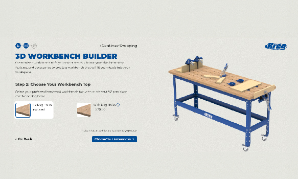 3D Workbench Builder